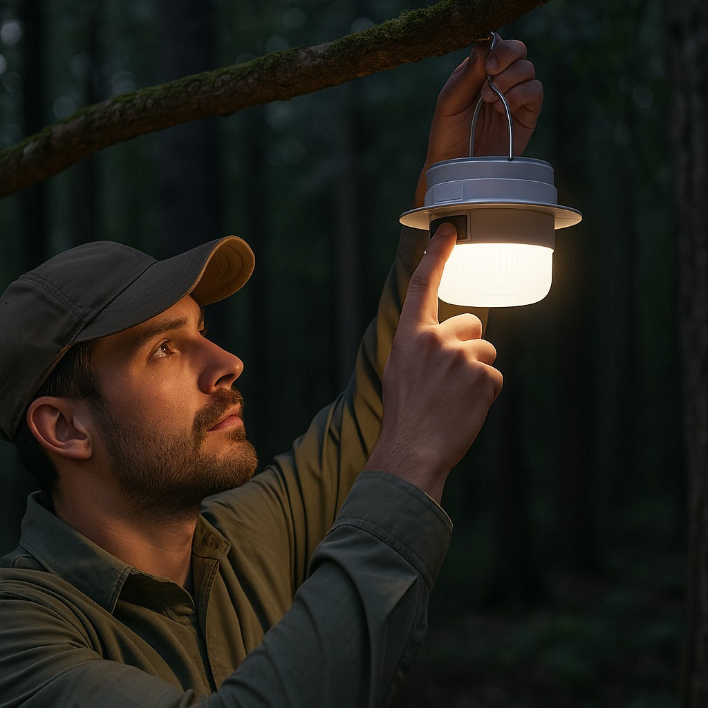 LAMPARA SOLAR RECARGABLE