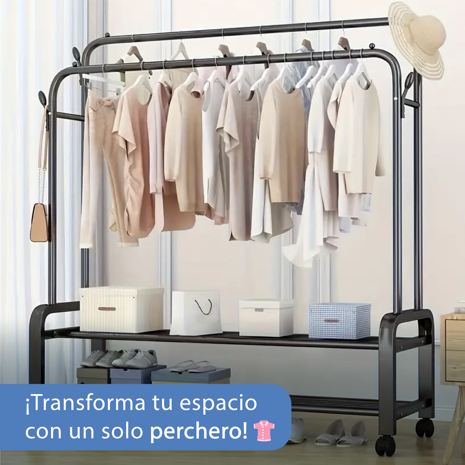 PERCHERO MULTIFUNCIONAL