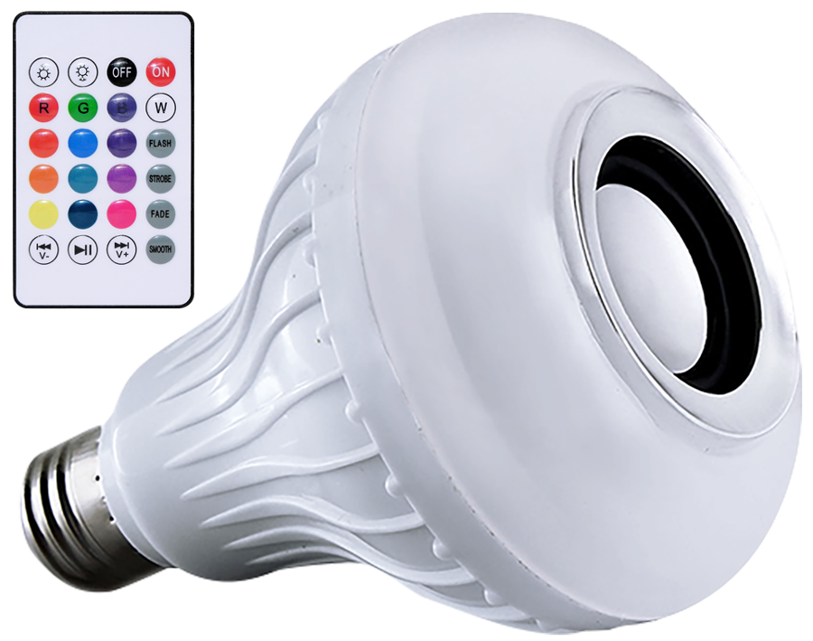 FOCO LED MULTICOLOR CON BLUETHOOH