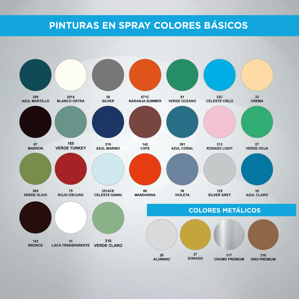 Spray Colores